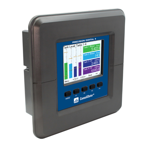Precision Digital Corporation PD9000 ConsoliDator+ Instruction Manual