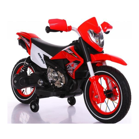 Moni SUPER MOTO Instruction Manual