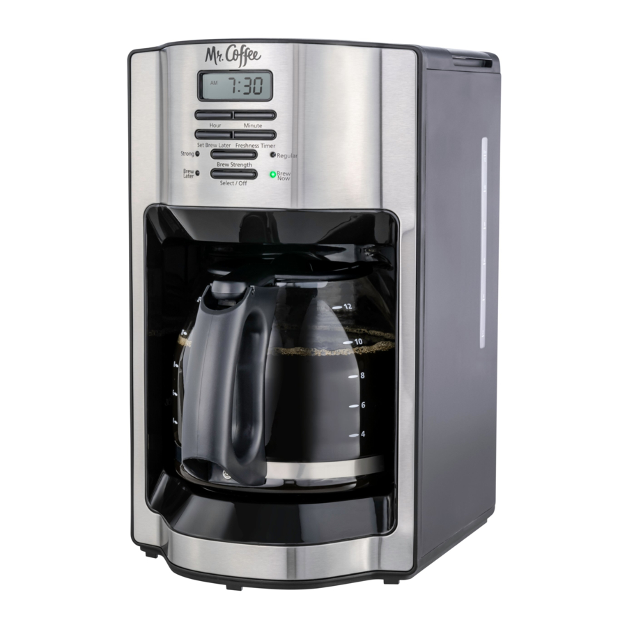 Mr. Coffee BVMC-EHXSS, EHXSS Series - Coffee Maker Manual