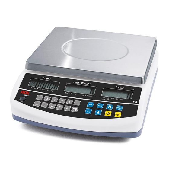 ADE ZW50 Series Manuals