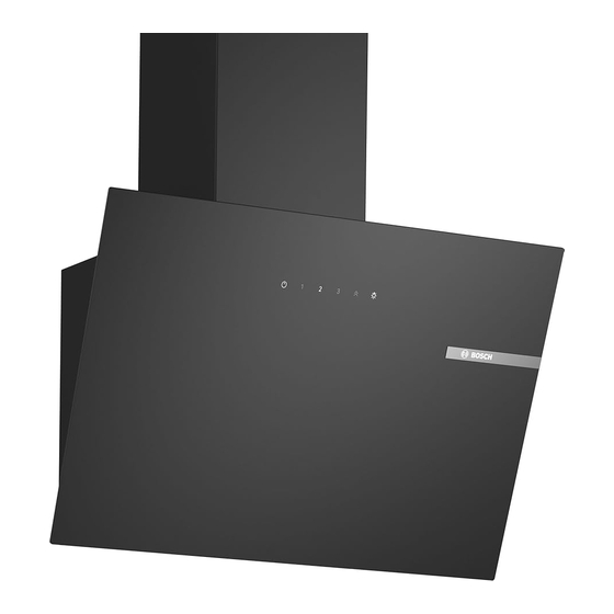 Bosch DWK65DK60B User Manual And Installation Instructions