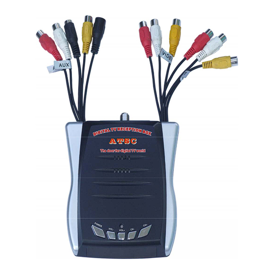 ATSC Digital TV Receiver Box Manuals