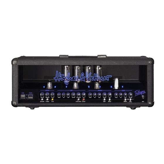 Hughes & Kettner TrilogyTM Owner's Manual