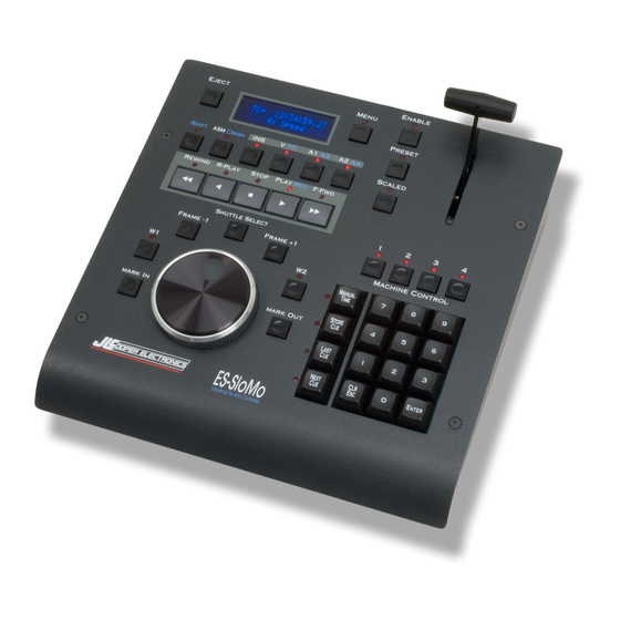 JLCooper Electronics ES-SloMo Operation Manual