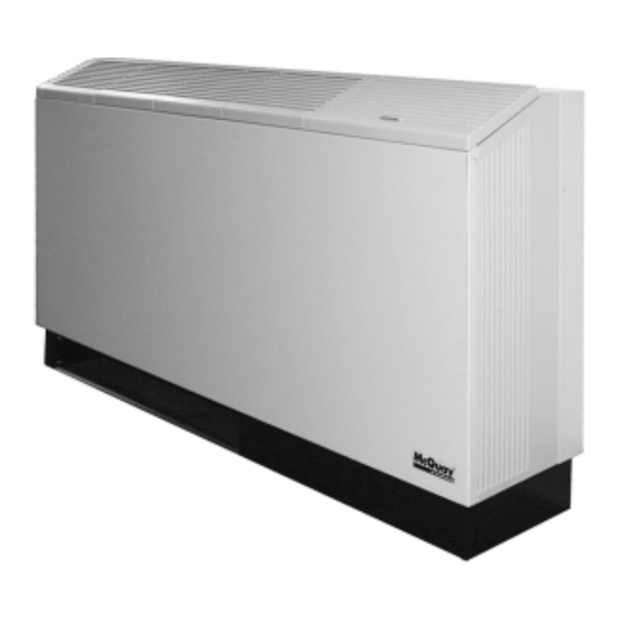 McQuay WDA series Instruction Manual