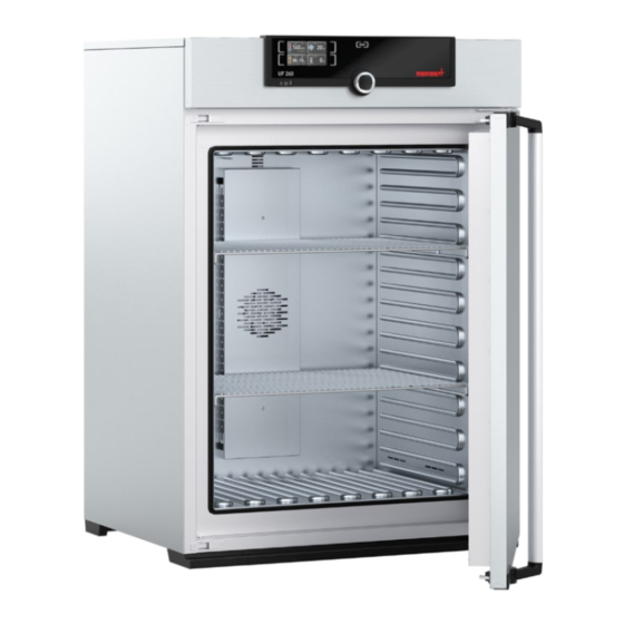 Memmert UN Series Quick Manual
