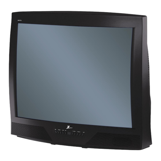 User Manuals: Zenith B32A24Z CRT Television
