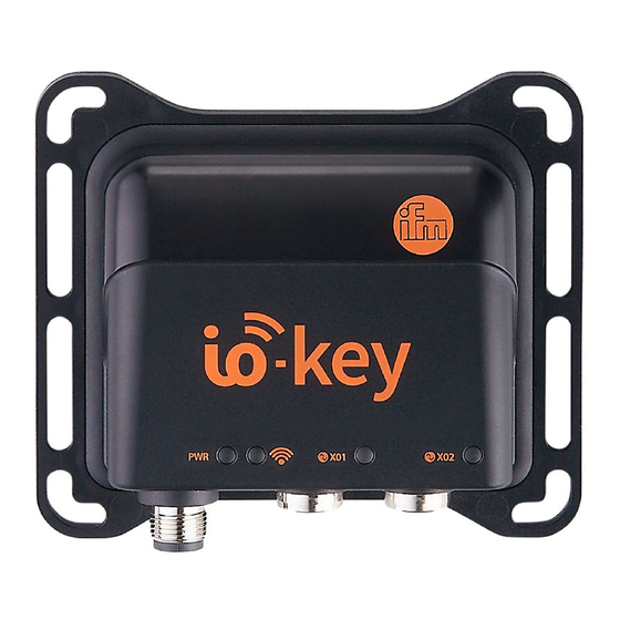 IFM io-key AIK Quick Reference Manual