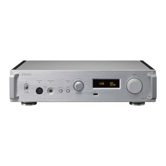 Teac UD-701N Owner's Manual