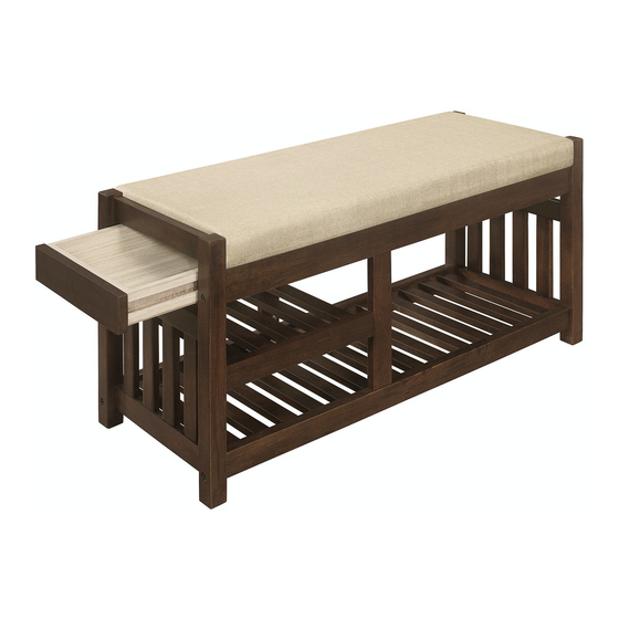 Homelegance 4617 Assembly Instruction