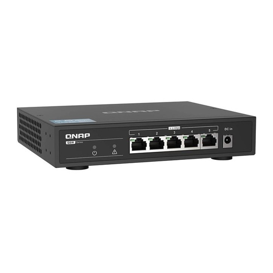 QNAP QSW-1105-5T Quick Installation Manual