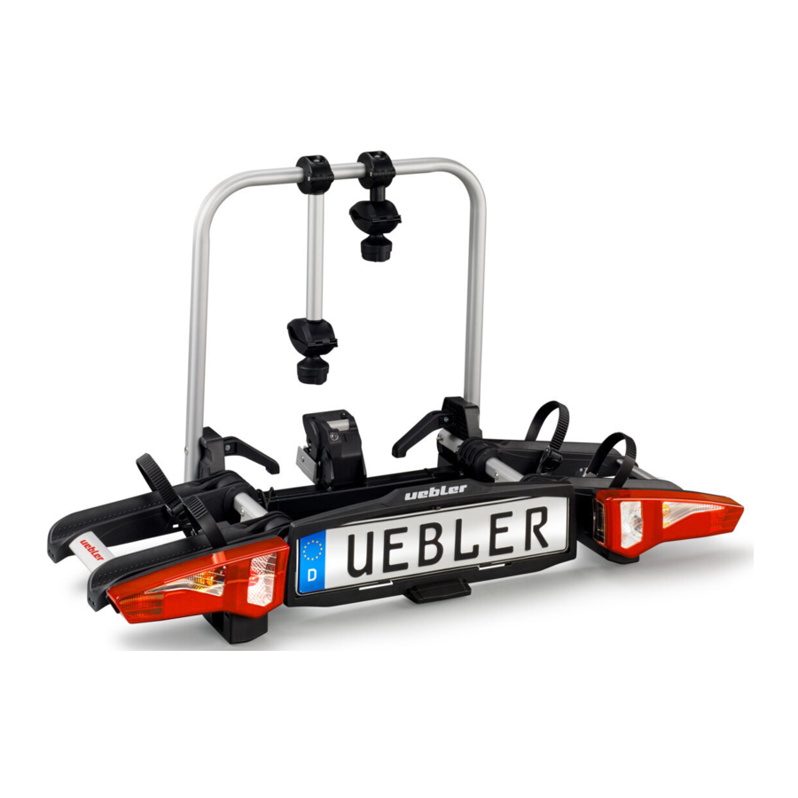 UEBLER I21, I31 (15900, 15900-DC) Manual