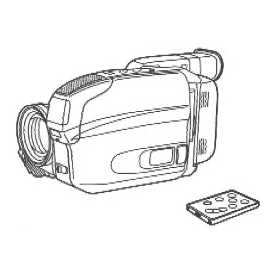 Panasonic Palmcorder IQ PV-A376 Operating Instructions Manual