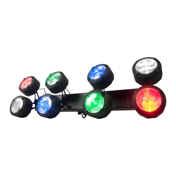 American DJ OCTO BEAM RGBW User Instructions