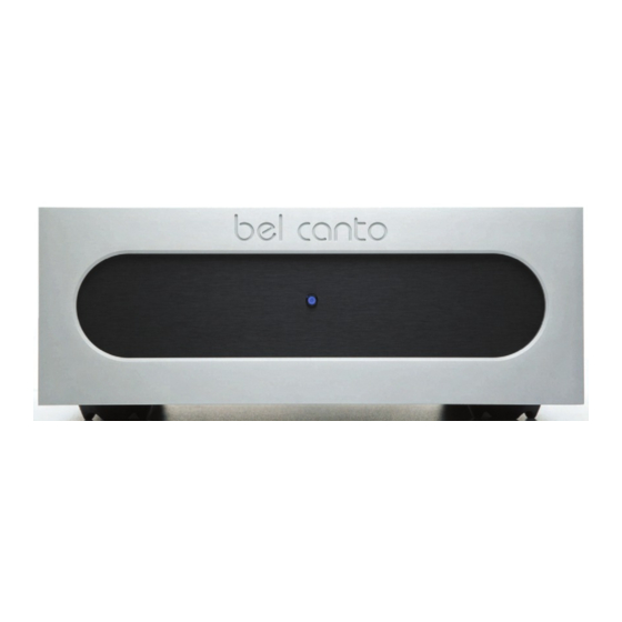Bel Canto REF1000m User Manual