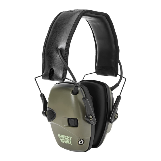 Howard Leight Impact Sport User Instructions
