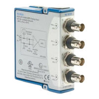National Instruments NI 9233 Operating Instructions Manual