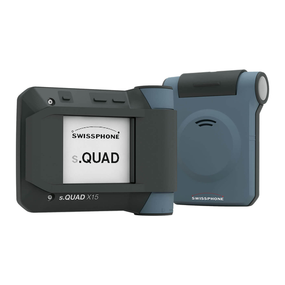SwissPhone s.QUAD Voice User Manual
