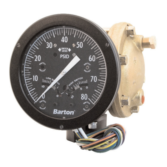 Cameron Barton 289A Installation Manual