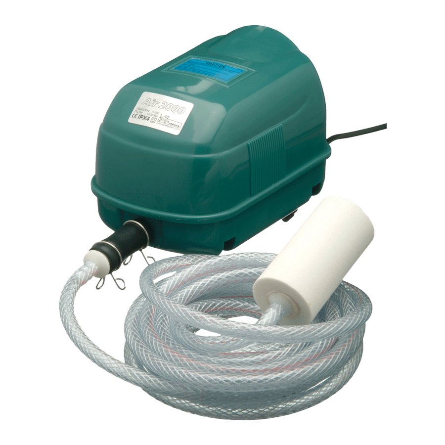 ubbink Air 2000 Instructions For Use Manual