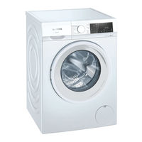 Siemens WN34A1L0DN Instruction Manual And Installation Instructions