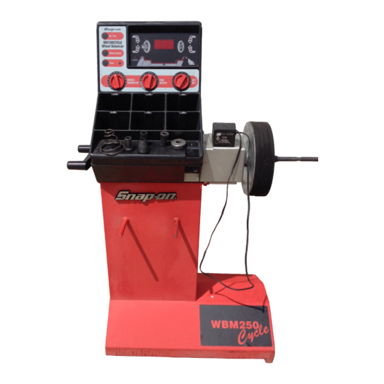 Snap-On WBM250 User Manual