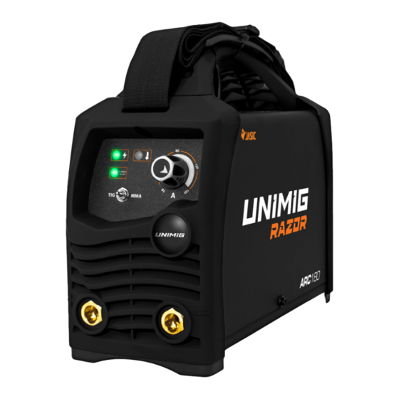 Unimig RAZOR ARC140 Operating Manual