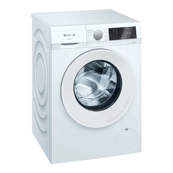 Siemens WN44A1L9DN User Manual And Installation Instructions