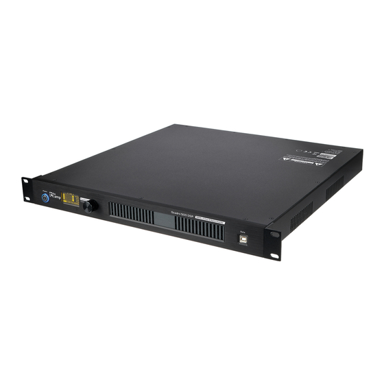 t.amp Quadro 500 DSP Manuals
