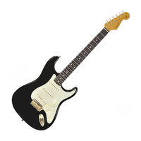 Fender John Mayer Stratocaster User Manual