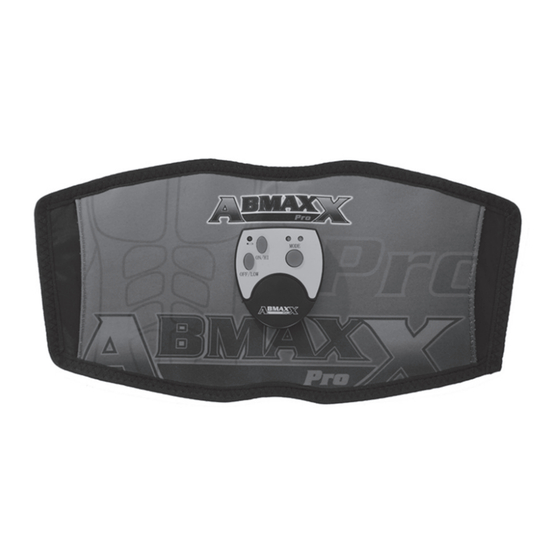 AB Maxx Pro II Instruction Manual