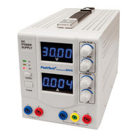PeakTech 6205 Operation Manual