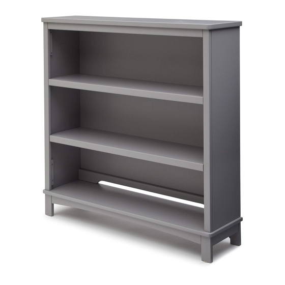 Delta Children Convertible Bookcase Assembly Manual