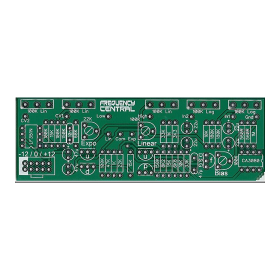 Frequency Central System X Amplifier Build Documentation