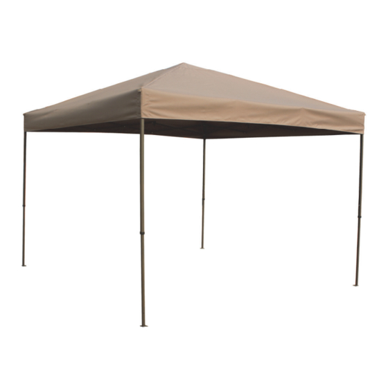 Royalcraft Pop Up Steel Showerproof Gazebo Assembly Instructions Manual