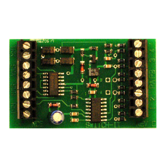 NCE Switch-It Quick Manual