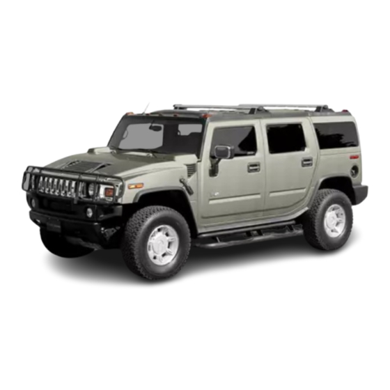 Hummer 2007 H2 Owner's Manual