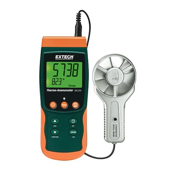 Extech Instruments SDL300-NIST User Manual