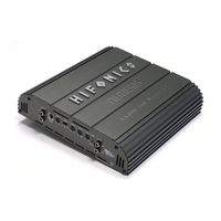Hifonics Nemesis NX880 Owners & Installation Manual