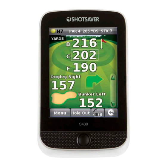 Snooper SHOTSAVER S430 User Manual