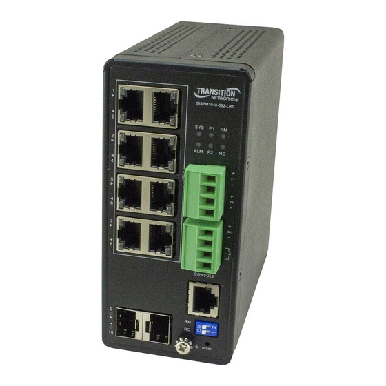 Lantronix SISPM1040-582-LRT Quick Start Manual
