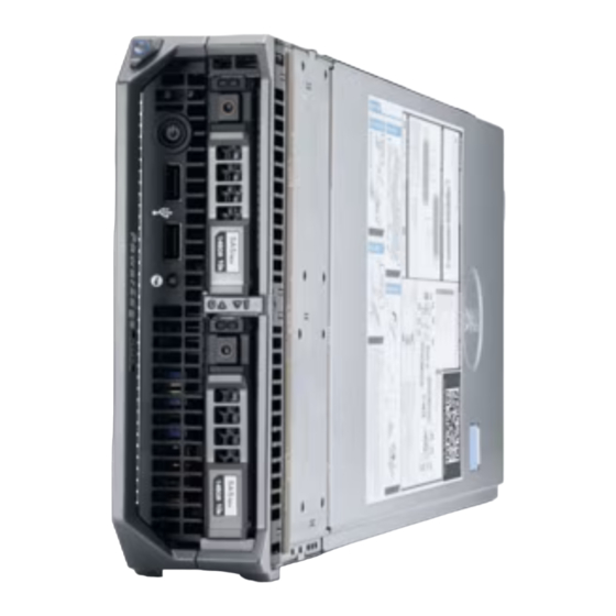 Dell PowerEdge M520 Technical Manual