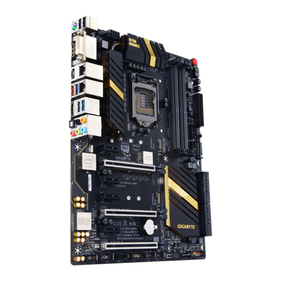 Gigabyte GA-Z170X-UD5 User Manual