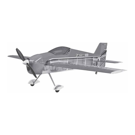 GREAT PLANES FACTOR 3D Instruction Manual