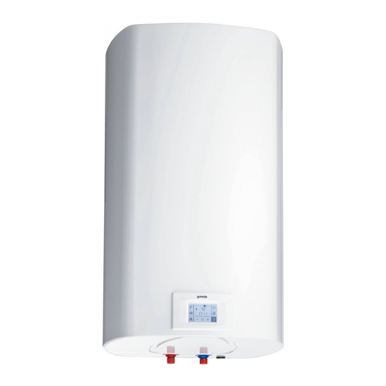 Gorenje OGB 80 E4 Installation Manual