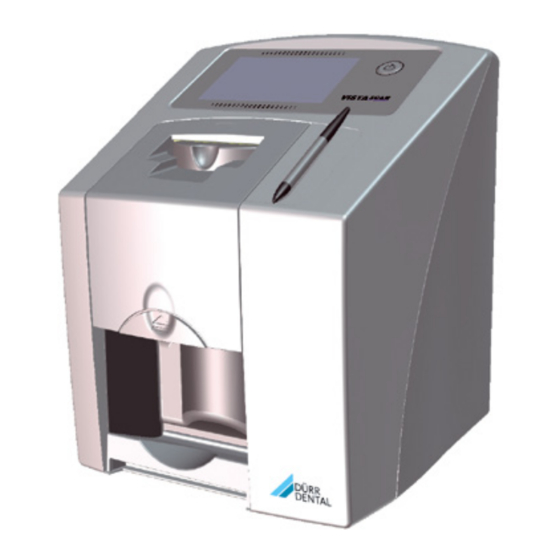 Durr Dental VistaScan Mini View Installation And Operating Instructions Manual