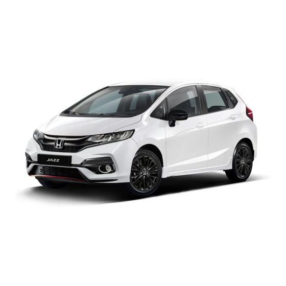 Honda Jazz 2018 Owner's Manual