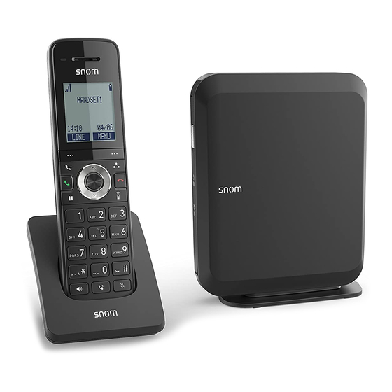 Snom M200 SC Administrator And Provisioning Manual