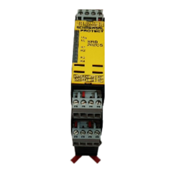 schmersal SRB 202CS/T Operating Instructions Manual