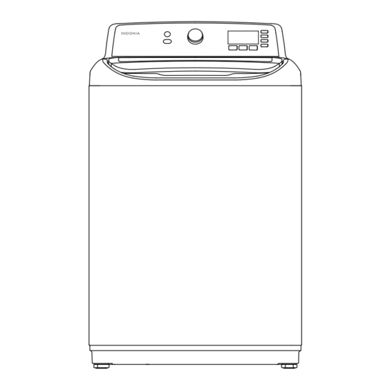 Insignia NS-TWM45W1 Top Load Washer Manuals